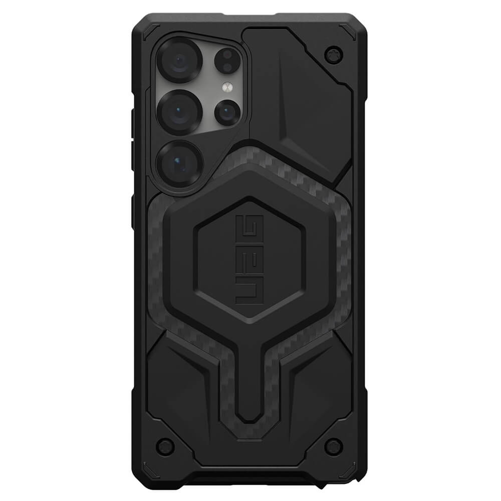 UAG Samsung Galaxy S25 Ultra Monarch Pro Series Σκληρή Θήκη με MagSafe - Carbon Fiber