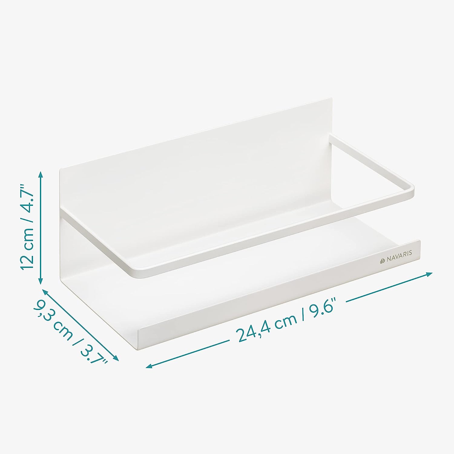 Navaris Μαγνητικό Ράφι Ψυγείου - White - 54639.02