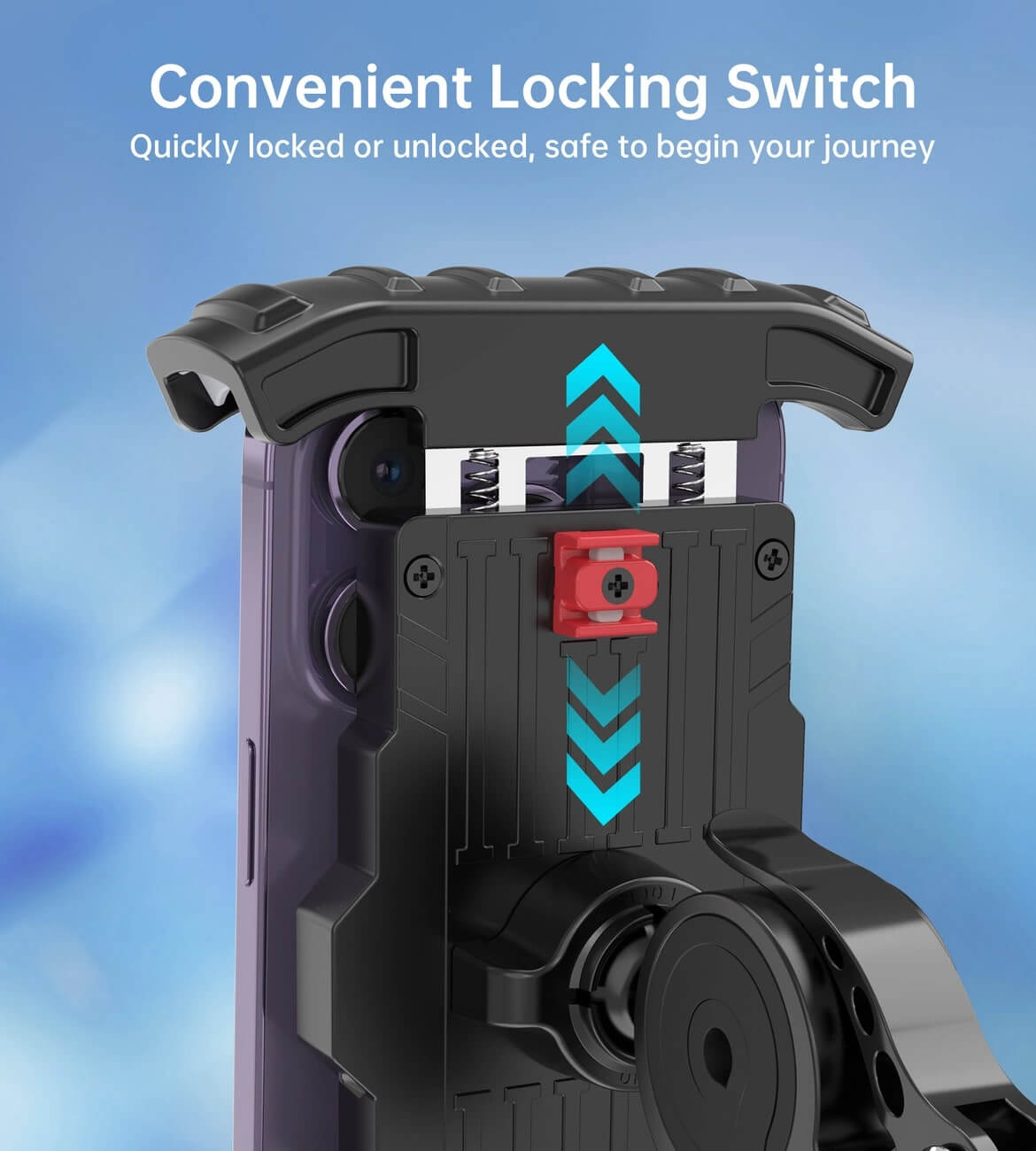 Choetech H067 Universal Βάση Κινητού για Ποδήλατο - Black