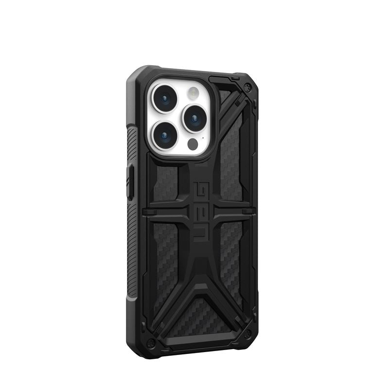 UAG iPhone 15 Pro Monarch Series Σκληρή Θήκη - Carbon Fiber