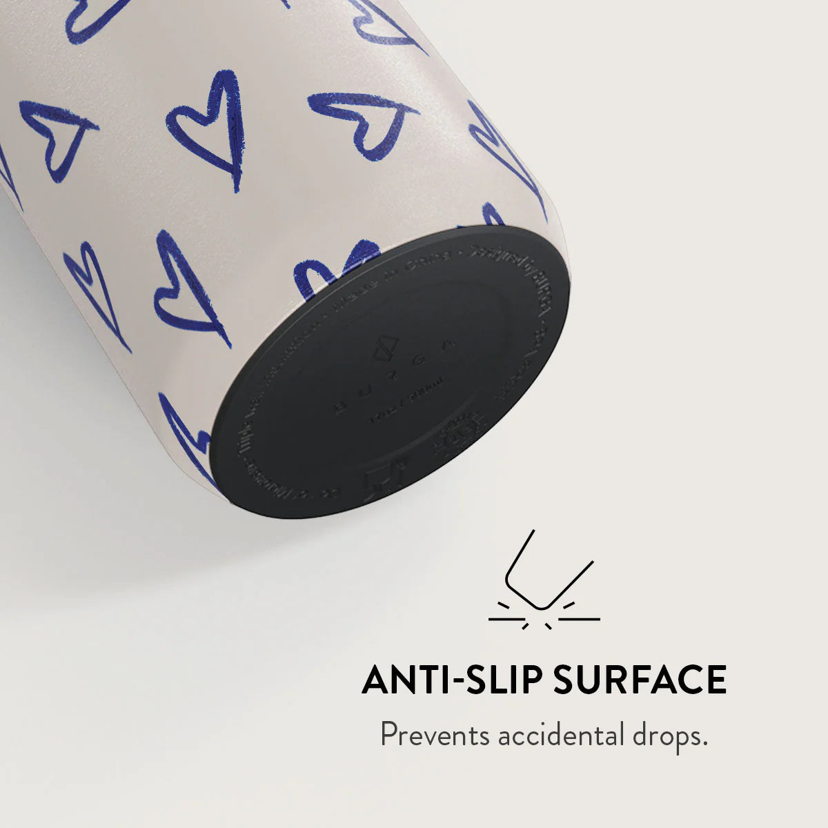 Burga Μπουκάλι Θερμός από Ανοξείδωτο Ατσάλι - 800ml - Love Me Right