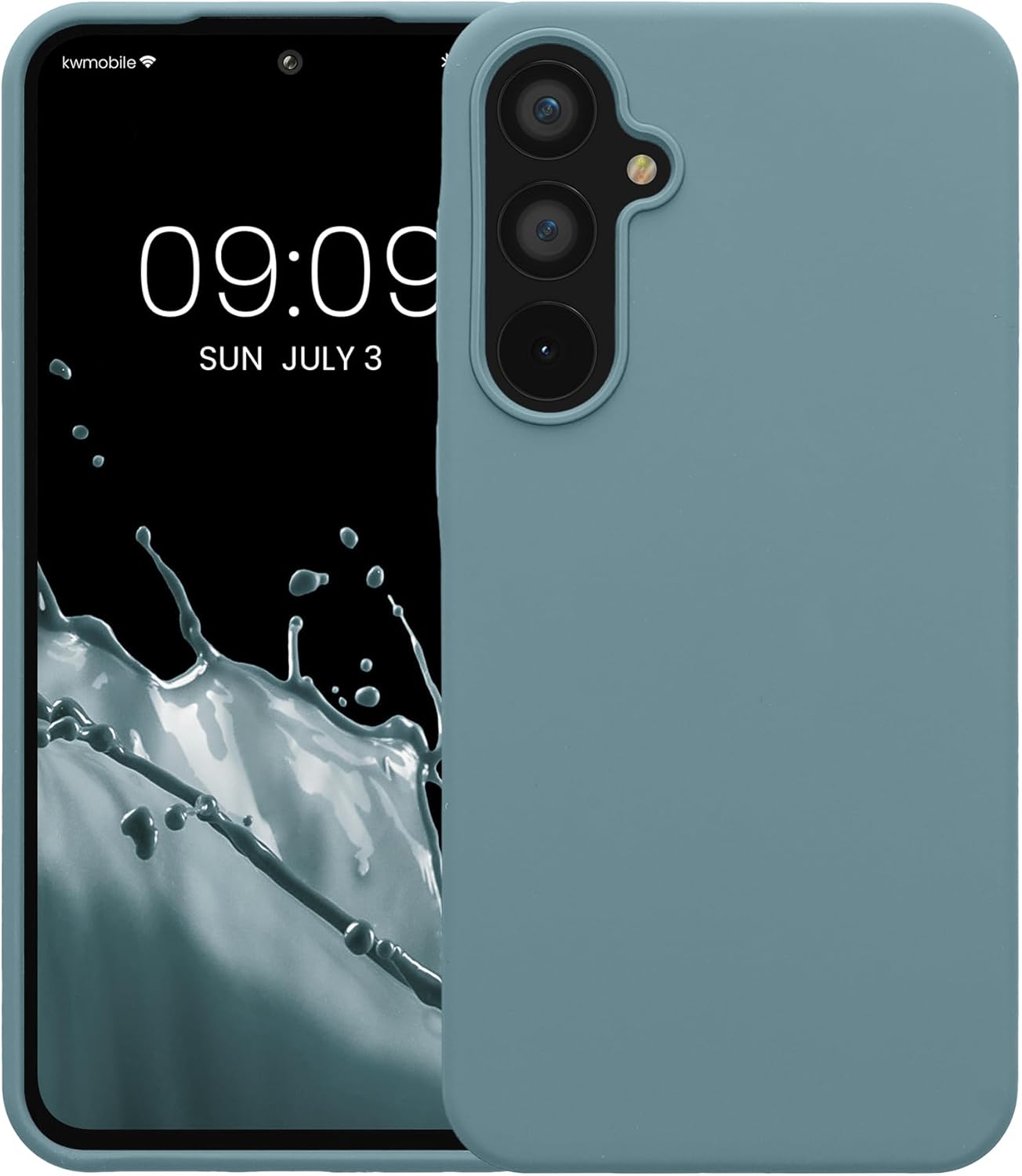 KW Samsung Galaxy A55 5G Θήκη Σιλικόνης Rubberized TPU - Antique Stone