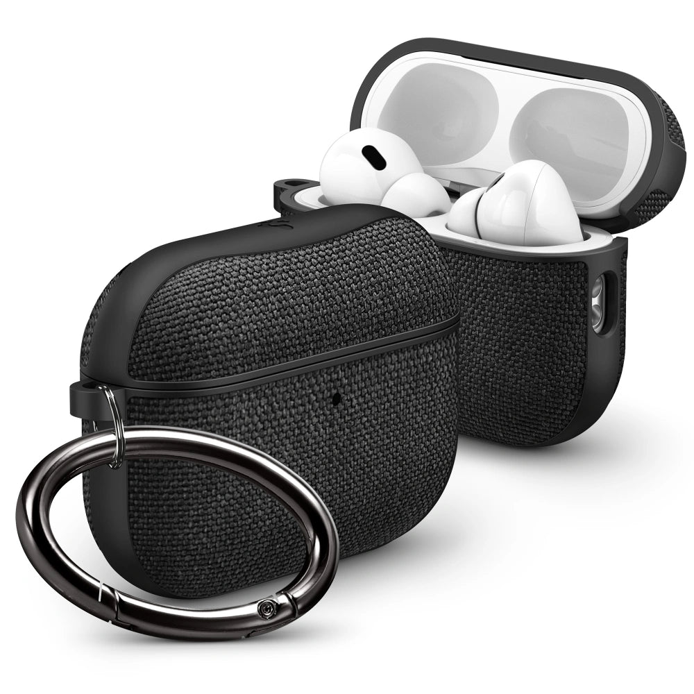 Spigen AirPods Pro 3 Θήκη από Σιλικόνη και Ύφασμα - Urban Fit - Black