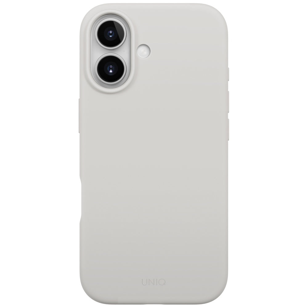 Uniq iPhone 17 - Lino - Θήκη Σιλικόνης με MagSafe - Light Grey