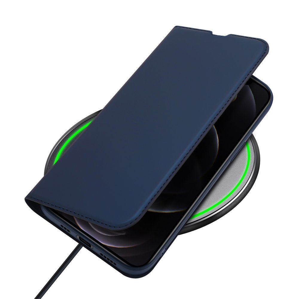 Dux Ducis iPhone 13 Pro Flip Stand Case Θήκη Βιβλίο - Blue