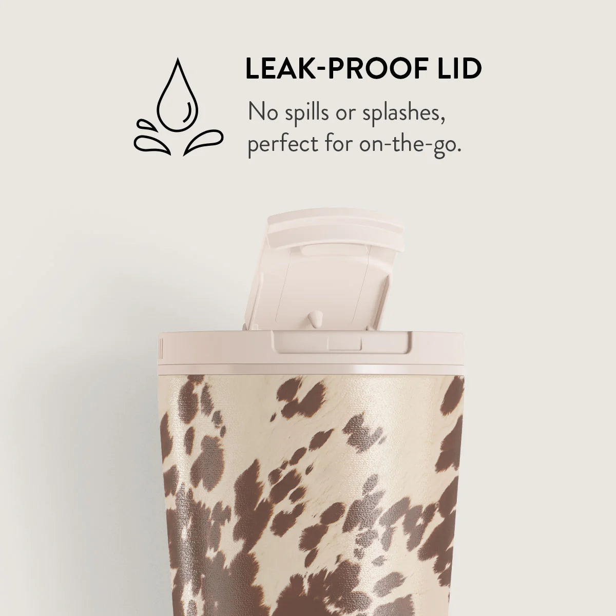 Burga Κούπα Θερμός από Ανοξείδωτο Ατσάλι - Flap Lid - 500ml - Rodeo