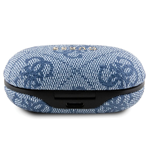 Guess 4G Metal Logo - Bluetooth 5.3 - Ασύρματα ακουστικά για Κλήσεις / Μουσική - Blue