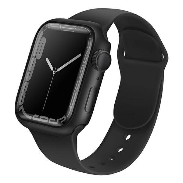 Uniq Θήκη Apple Watch 7 / 8 / 9 - 45 mm Legion με Προστασία Οθόνης - Black