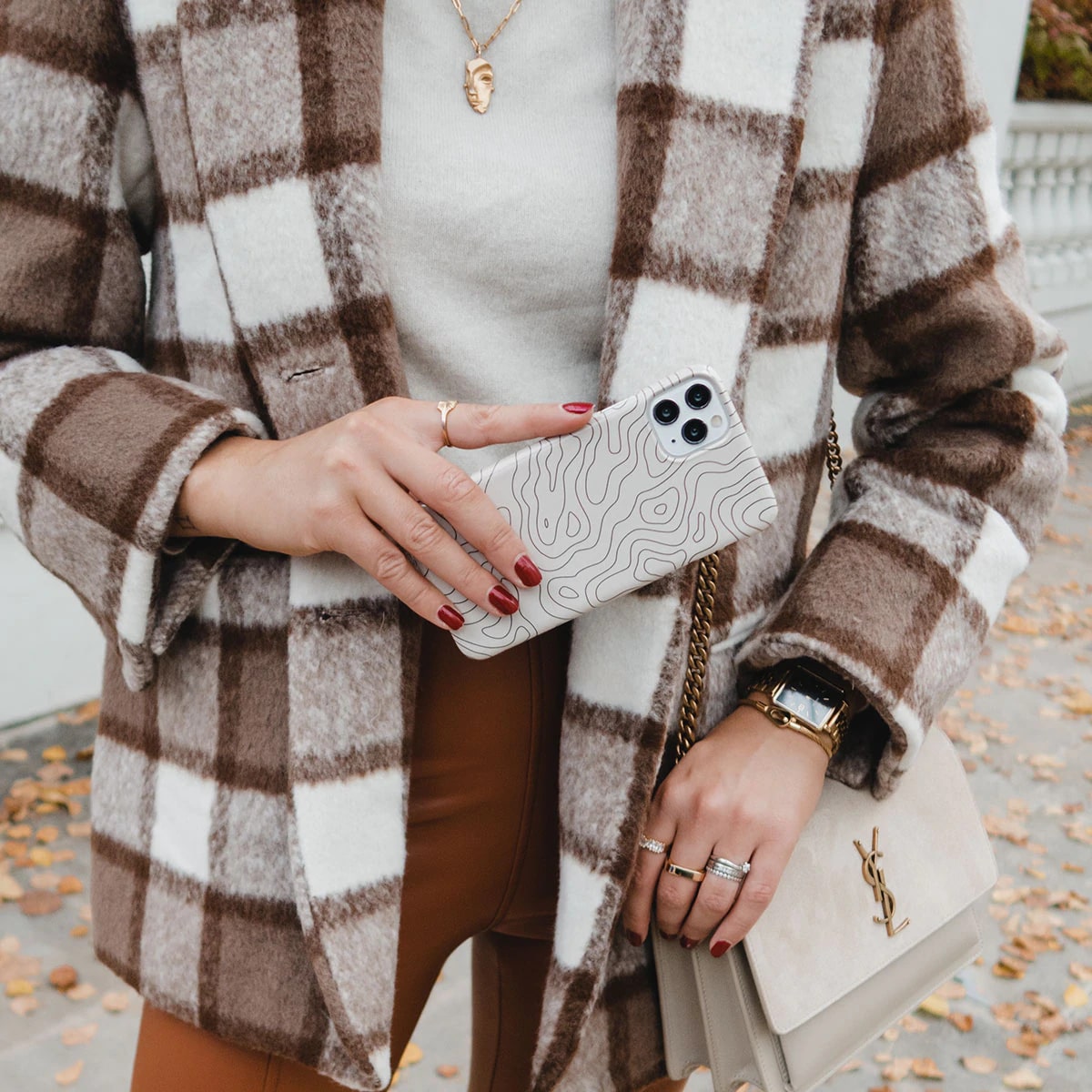 Burga iPhone 13 Pro Fashion Tough Σκληρή Θήκη - Wild Terrain