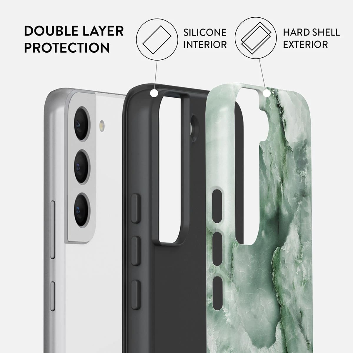 Burga Samsung Galaxy S22 Plus Fashion Tough Σκληρή Θήκη - Pistachio Cheesecake