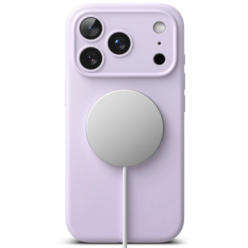 Ringke iPhone 17 Pro - Silicone Magnetic MagSafe - Θήκη Σιλικόνης με MagSafe - Light Purple