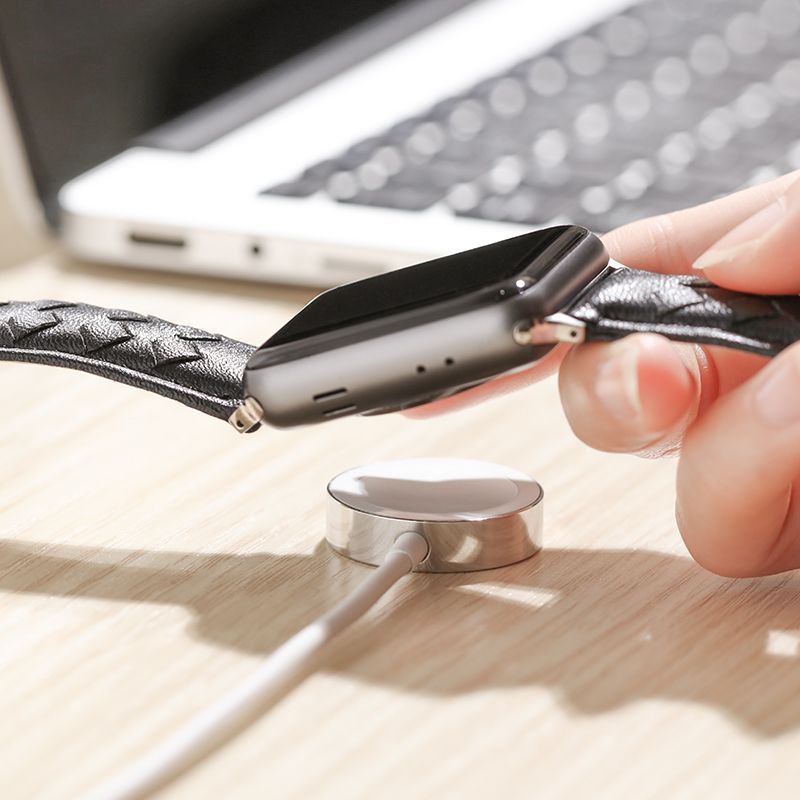 Joyroom Καλώδιο με Μαγνητική Βάση Φόρτισης για Apple Watch - 1.2m - White - S-IW001S