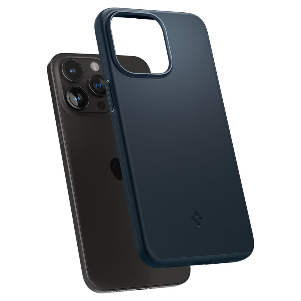 Spigen iPhone 15 Pro Max Thin Fit Σκληρή Θήκη - Metal Slate