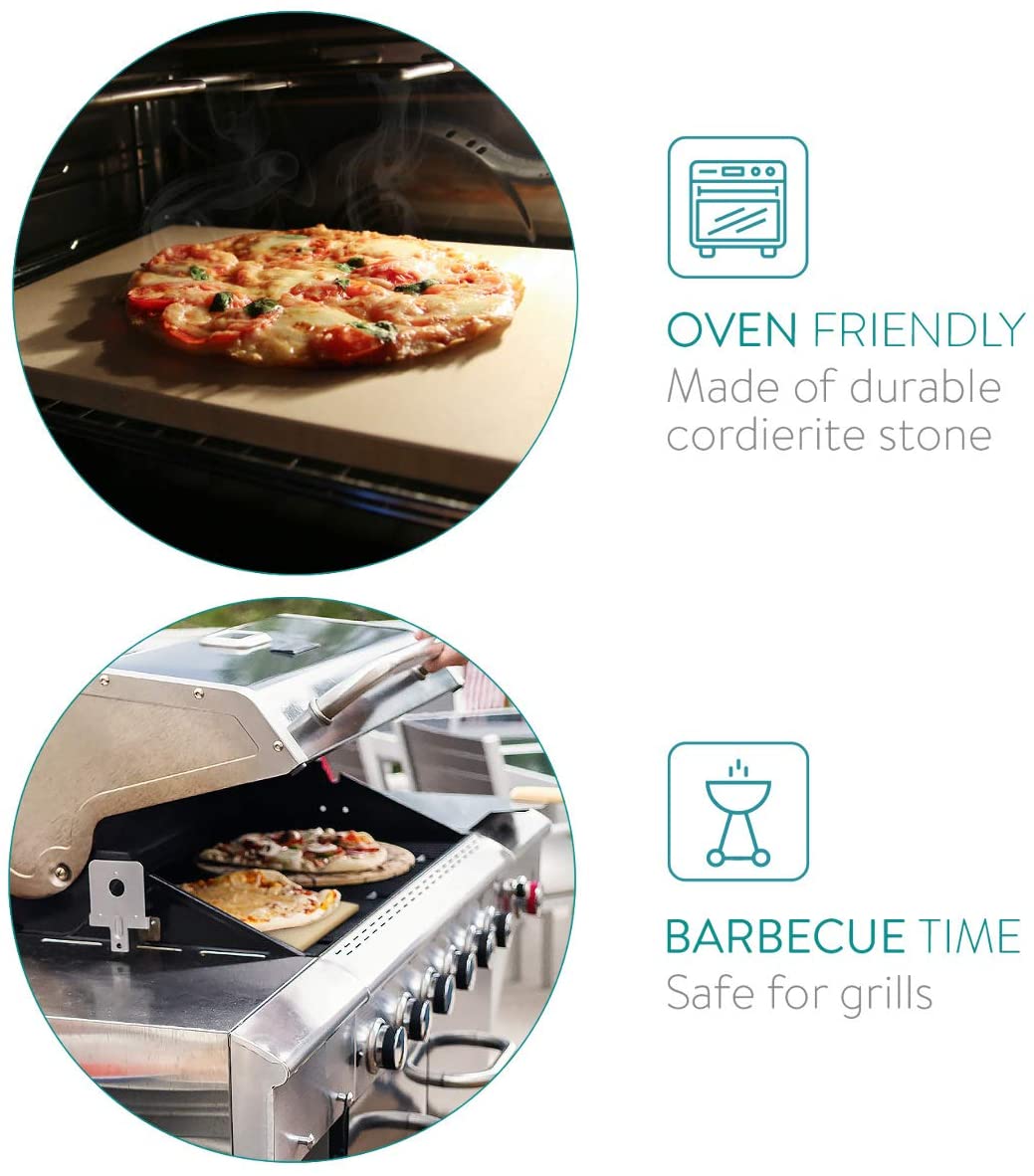 Navaris Πέτρα Ψησίματος Πίτσας - XL - 42561