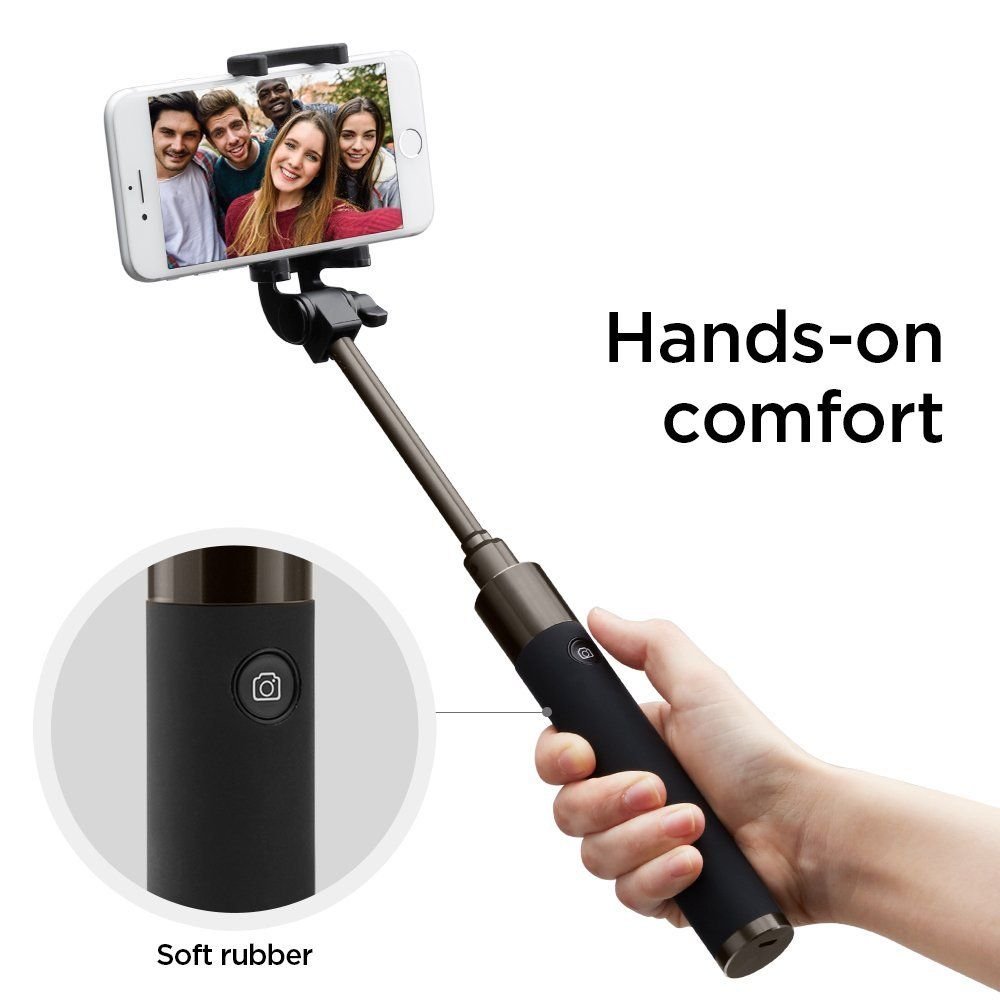 Spigen S530W Selfie Stick με Bluetooth - Black