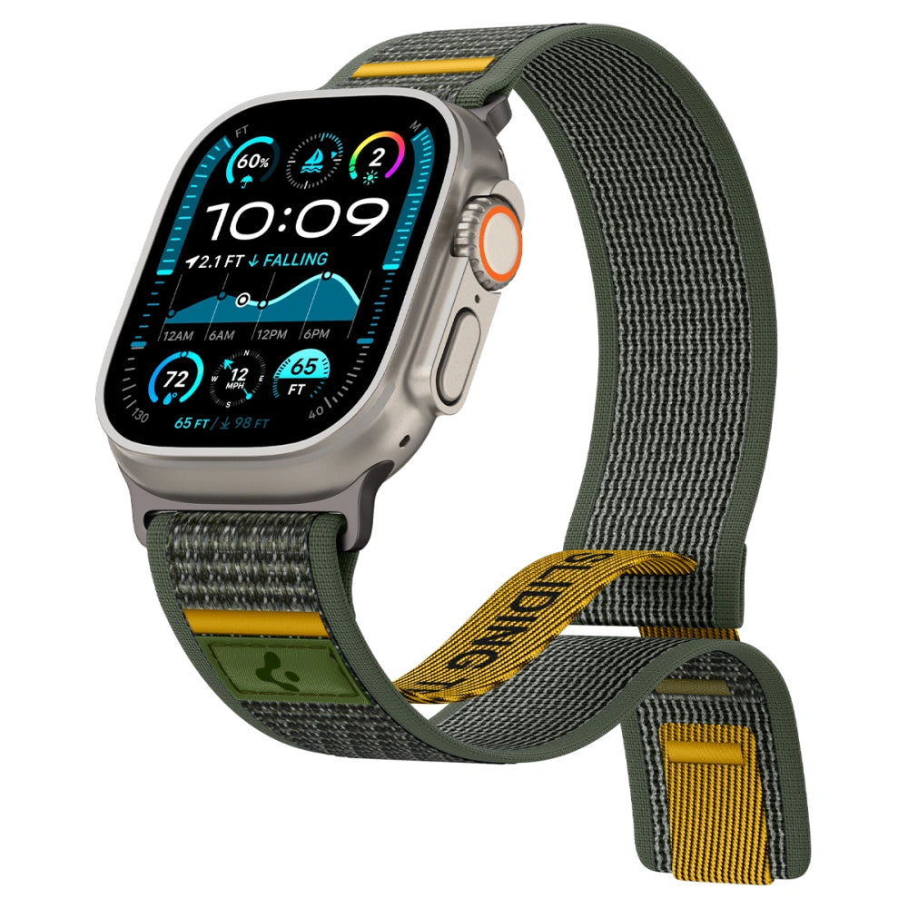 Spigen Λουράκι Apple Watch 8/9/10/11 - SE (1/2/3) - Ultra (1/2/3) – 44/45/46/49mm - Athlex Air - Active Green