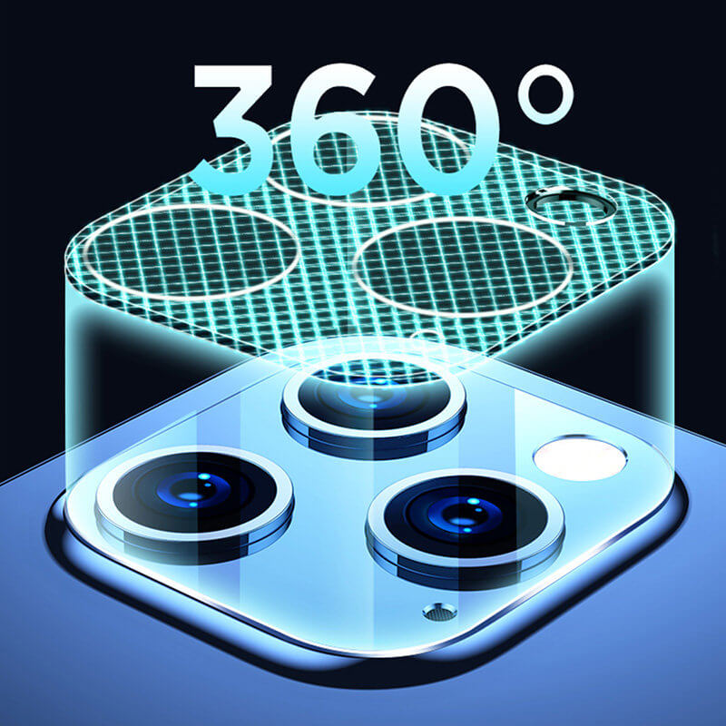 Joyroom iPhone 12 Pro Mirror Series 9H Αντιχαρακτικό Γυαλί για την Κάμερα - Διάφανο - JR-PF729