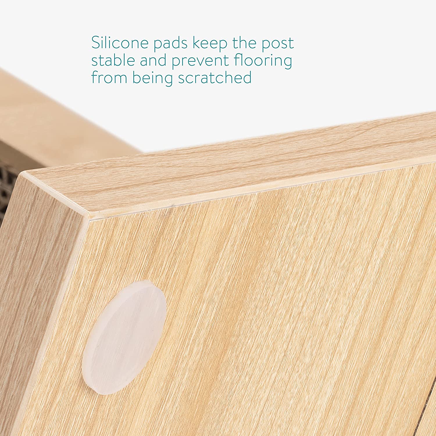 Navaris Ονυχοδρόμιο για Γάτες με Παιχνίδι - 61,5 x 30 x 30 cm - Brown - 55125.01