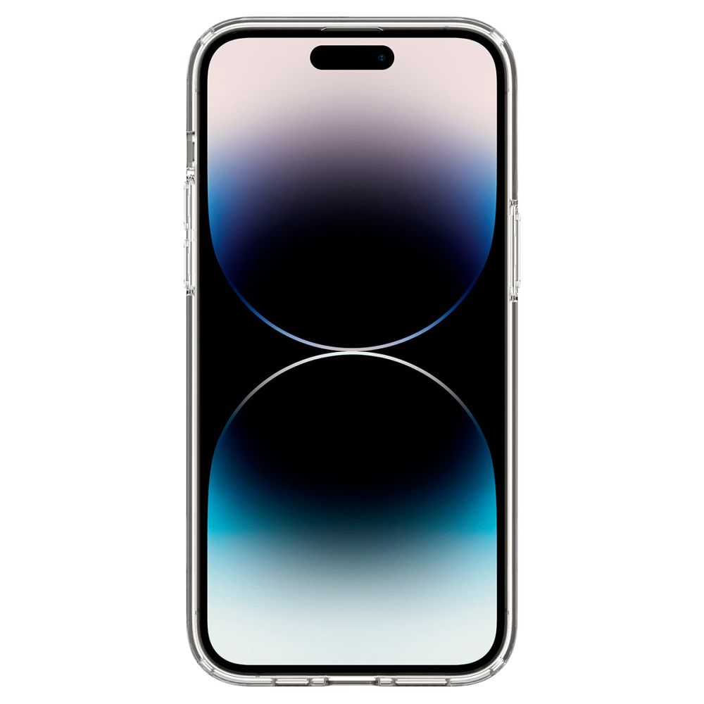 Spigen iPhone 14 Pro Ultra Hybrid Mag Σκληρή Θήκη με Πλαίσιο Σιλικόνης Και MagSafe - Deep Purple / Διάφανη