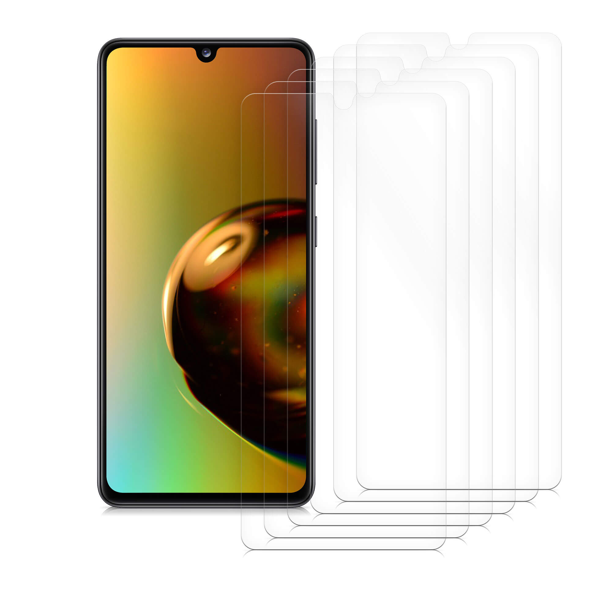 KW Samsung Galaxy A53 5G - 6 Μεμβράνες Προστασίας Οθόνης - Διάφανες - 57885.1