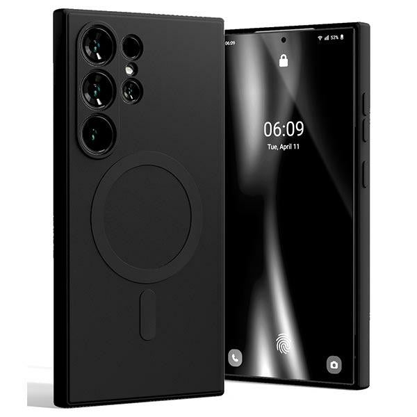 Mercury Samsung Galaxy S24 Ultra Semi-Silicone Magsafe Θήκη Σιλικόνης TPU - Black