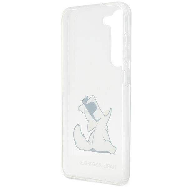 Karl Lagerfeld Samsung Galaxy S23+ - Choupette Fun Σκληρή Θήκη με Πλαίσιο Σιλικόνης - Διάφανη - KLHCS23MCFNRC