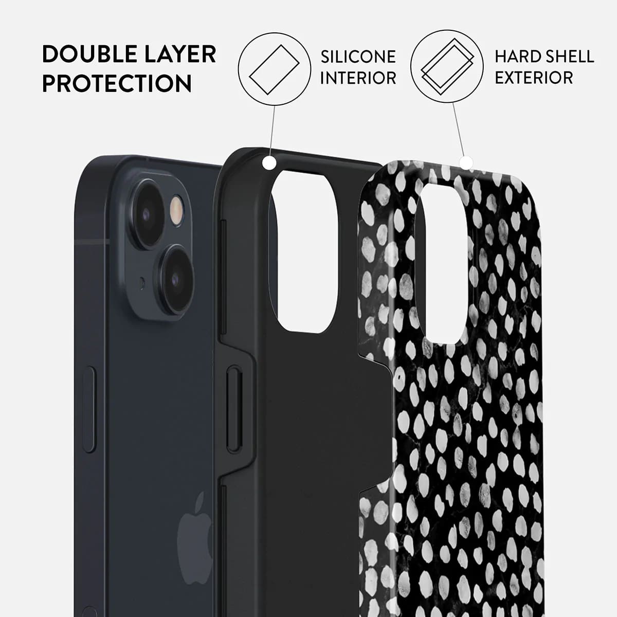 Burga iPhone 14 Plus Fashion Tough Σκληρή Θήκη - Night Sky
