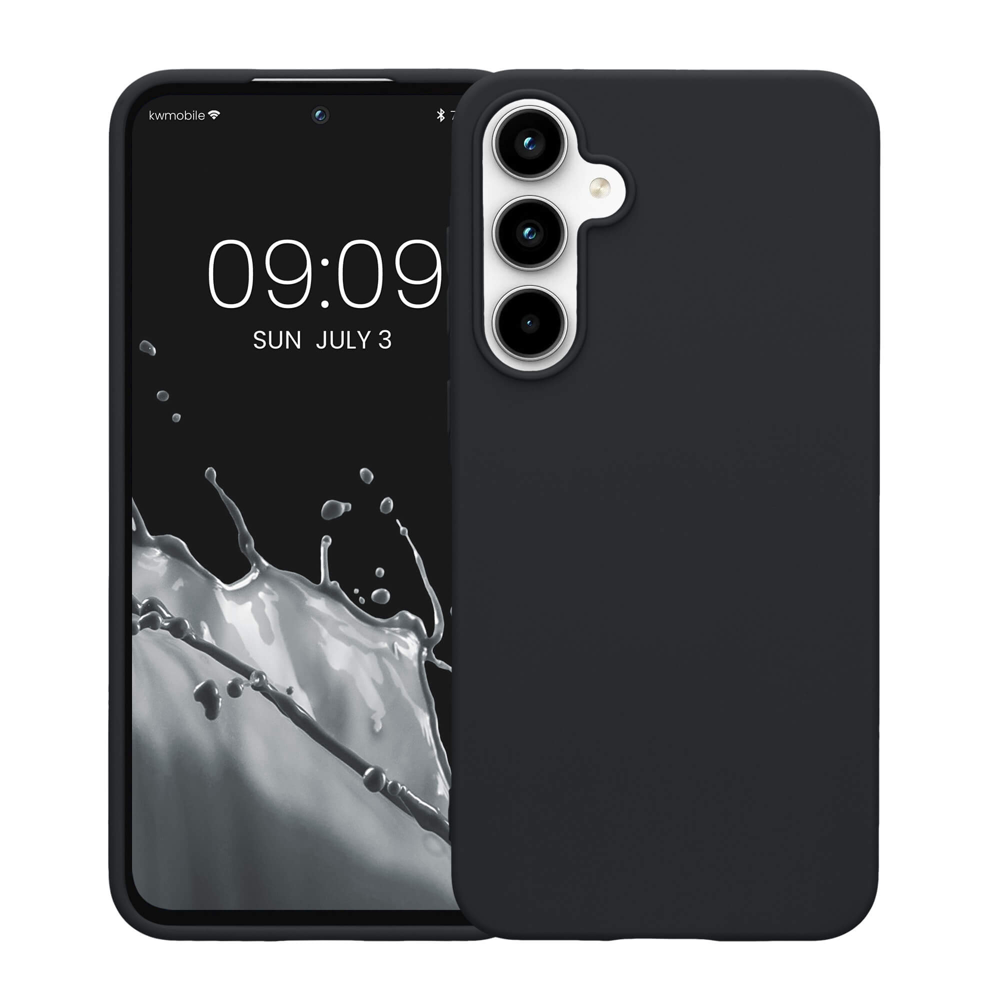 KW Samsung Galaxy A55 5G Λεπτή Θήκη Σιλικόνης TPU - Blueberry Blue