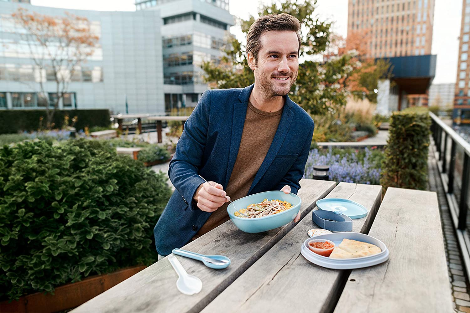 Mepal Cutlery Ellipse Σετ Μαχαιροπήρουνων - Σετ 3 Τεμαχίων - BPA FREE - Nordic Green