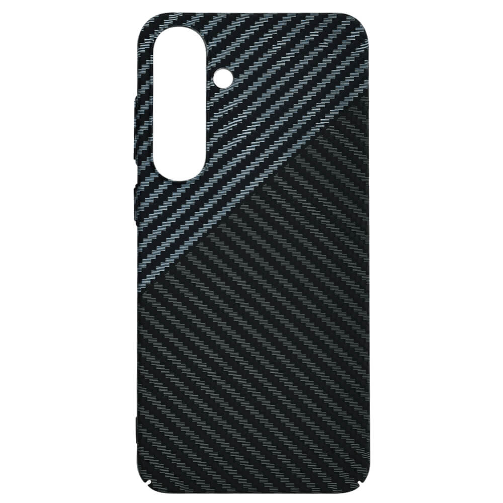 Techsuit Samsung Galaxy S25 Plus Σκληρή Θήκη Carbonite FiberShell - Stealth Gray