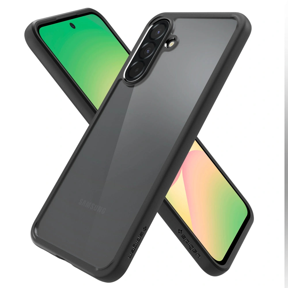 Spigen Samsung Galaxy A56 5G Ultra Hybrid - Σκληρή Θήκη με Πλαίσιο Σιλικόνης - Matte Black / Clear
