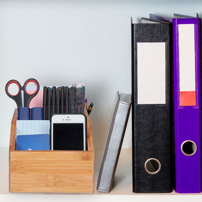 Relaxdays Κουτί Αποθήκευσης από Bamboo - Natural - 4052025246020