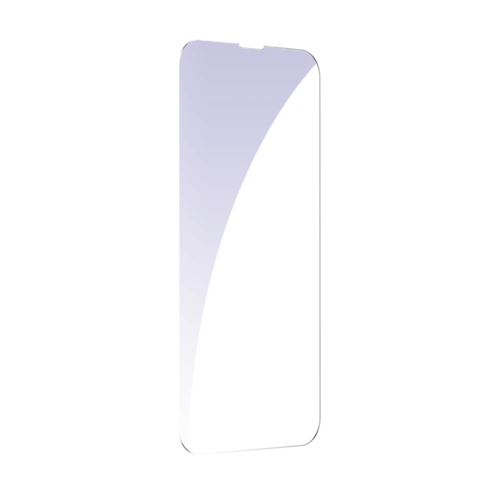 Baseus iPhone 13 Pro Max 0.3mm Anti-Blue Light Case Friendly Full Screen Αντιχαρακτικό Γυαλί Οθόνης - 2 Τεμάχια - Clear - SGBL020502