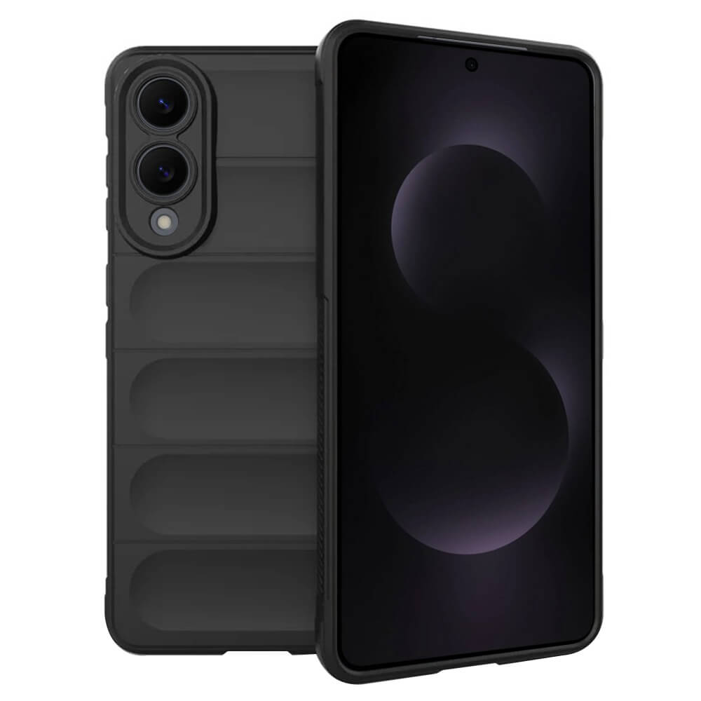 Techsuit Samsung Galaxy S25 Edge Magic Shield Θήκη Σιλικόνης TPU - Black