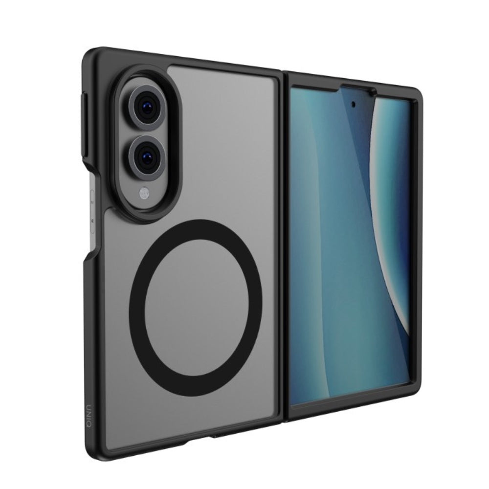 Uniq Samsung Galaxy Z Fold8 - Σκληρή Θήκη με Πλαίσιο Σιλικόνης και MagSafe - Veren AF - Black