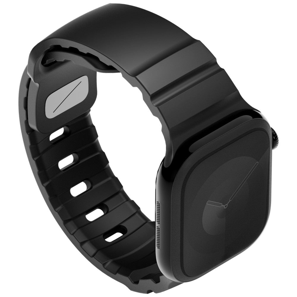 Uniq Λουράκι Apple Watch 8/9/10/11/12 - SE (1/2/3) - 40/41/42mm Σιλικόνης - Alton - Black