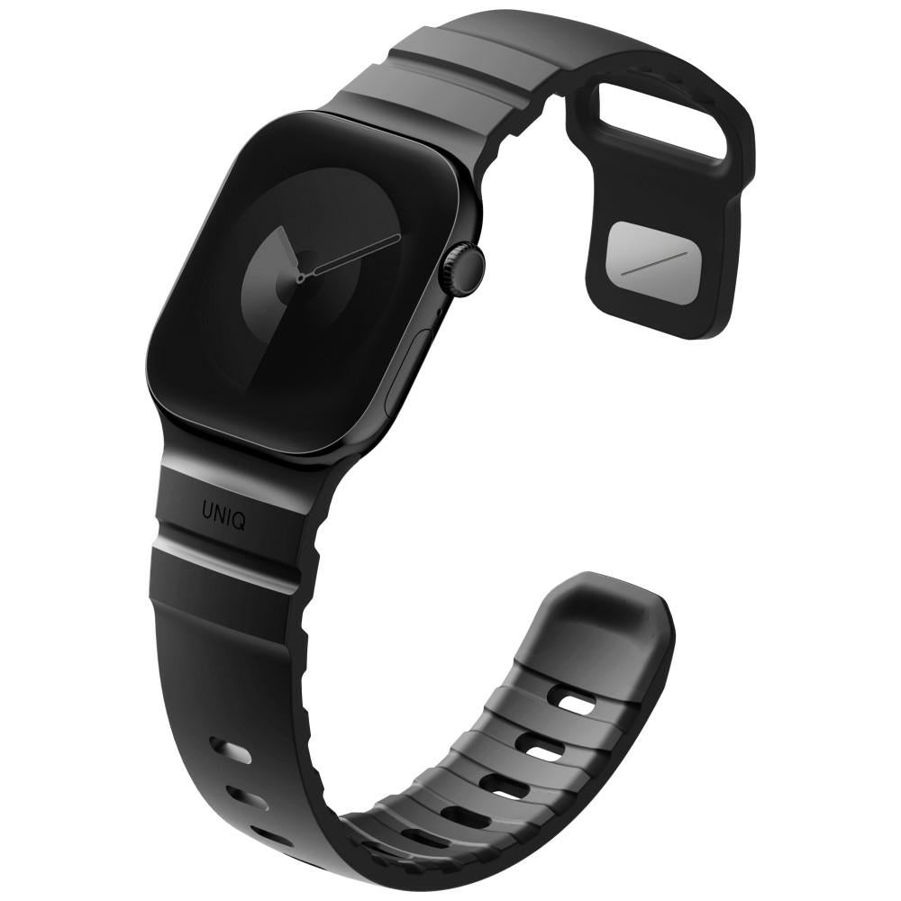 Uniq Λουράκι Apple Watch 8/9/10/11/12 - SE (1/2/3) - 40/41/42mm Σιλικόνης - Alton - Black