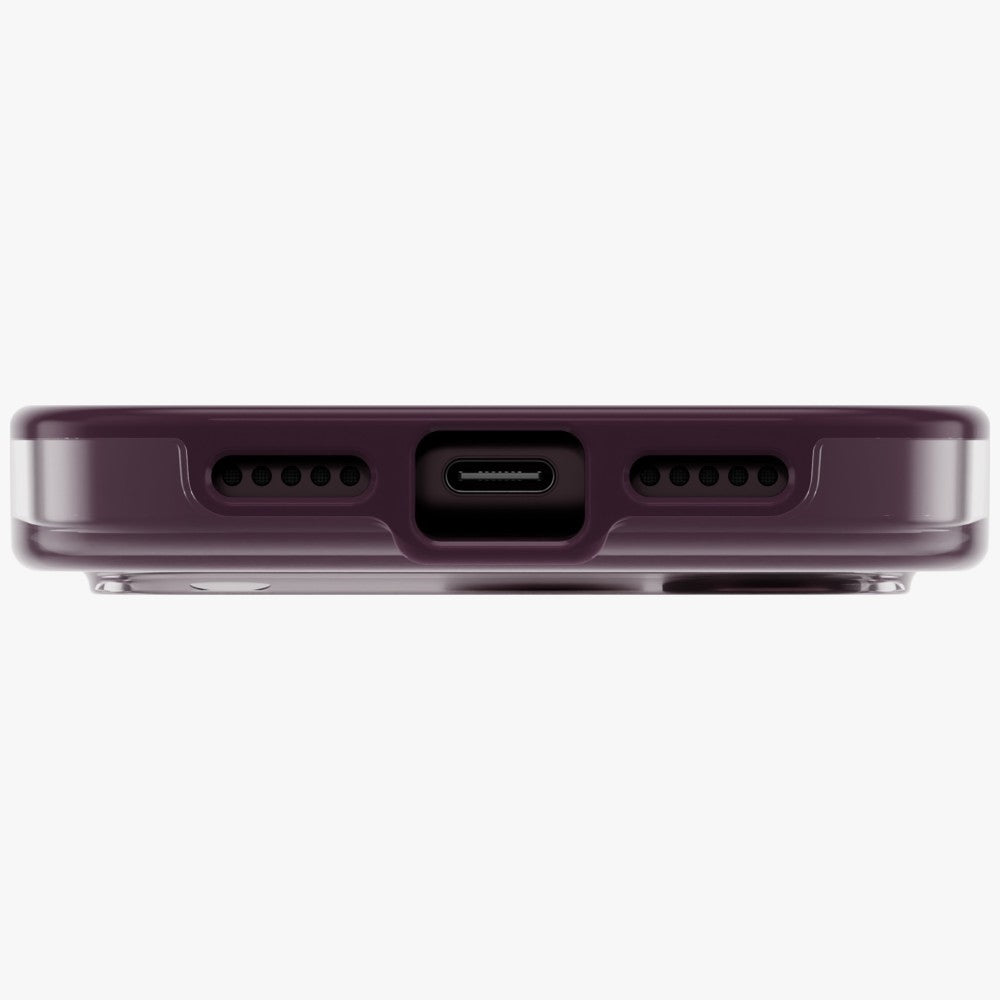 Uniq iPhone 18 Pro / iPhone 17 Pro - Σκληρή Θήκη με Πλαίσιο Σιλικόνης και MagSafe - Clario MagClick - Purple