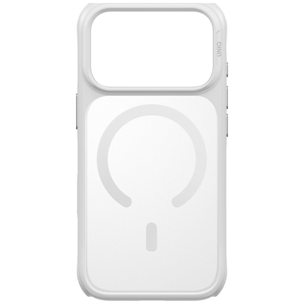 Uniq iPhone 18 Pro / iPhone 17 Pro - Σκληρή Θήκη με Πλαίσιο Σιλικόνης και MagSafe - Veren MagClick - Chalk Frost