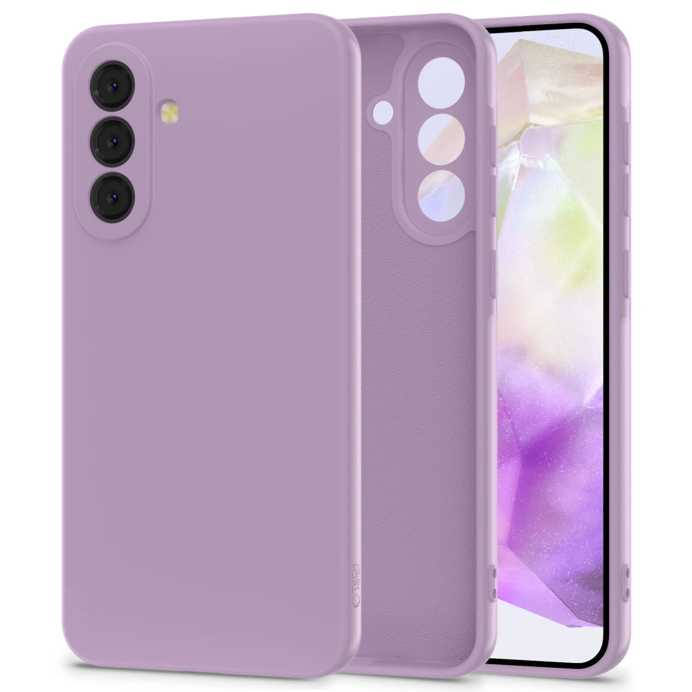 Tech-Protect Samsung Galaxy A36 5G Icon Θήκη Σιλικόνης Rubber TPU - Violet