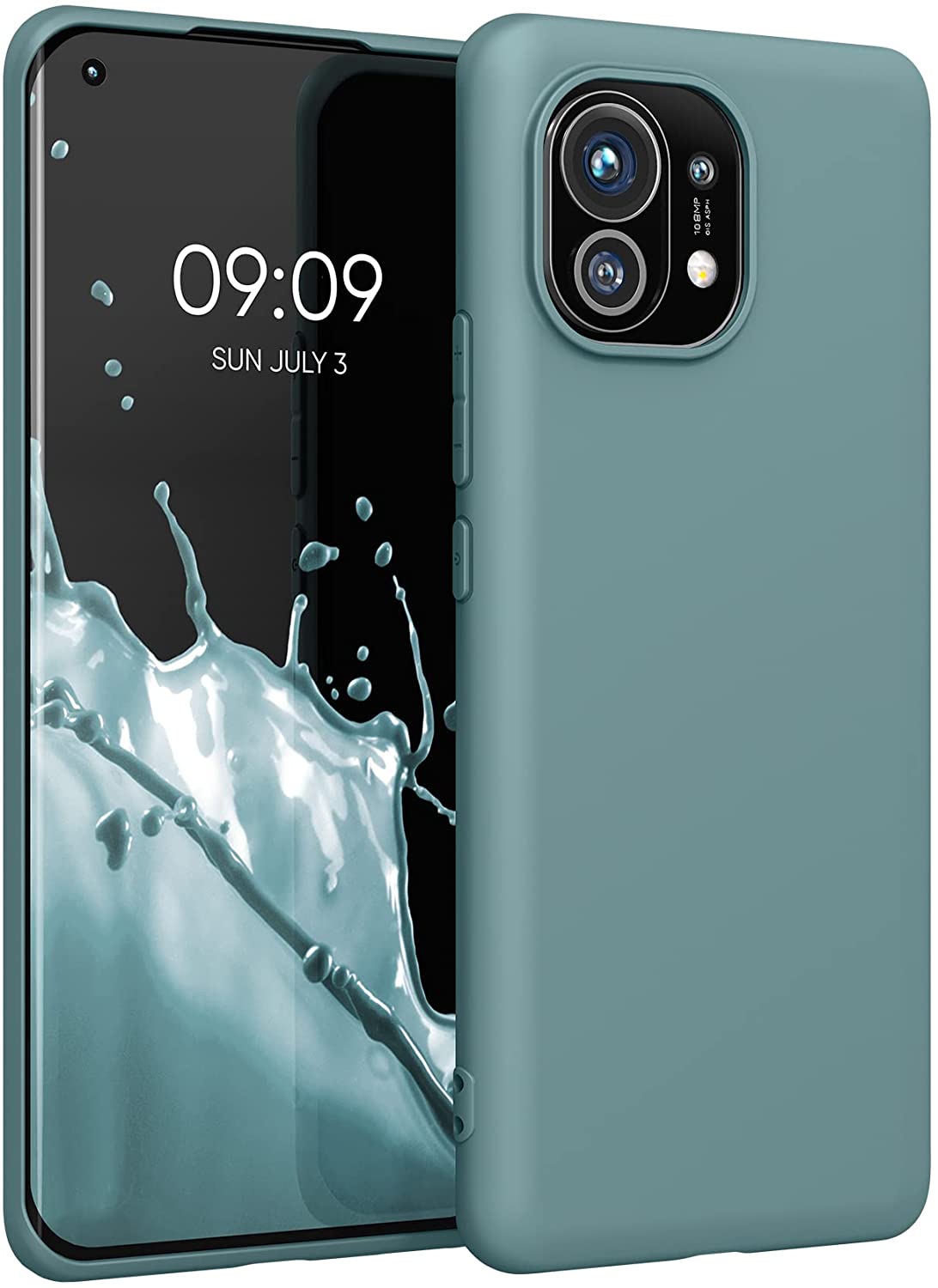 KW Xiaomi Mi 11 Θήκη Σιλικόνης TPU - Arctic Blue - 54188.207