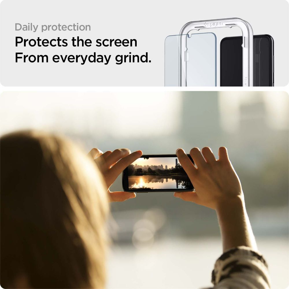 Spigen Samsung Galaxy A13 4G ALM GLAS.tR HD Tempered Glass Αντιχαρακτικό Γυαλί Οθόνης 9H - 2 Τεμάχια - Διάφανα