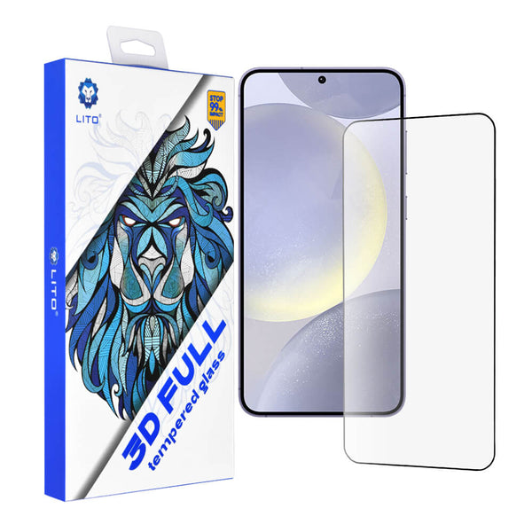 Lito Samsung Galaxy S24 Plus / S25 Edge 0.26mm 3D Full Ultra Thin Glass 9H Full Screen Αντιχαρακτικό Γυαλί Οθόνης - Black