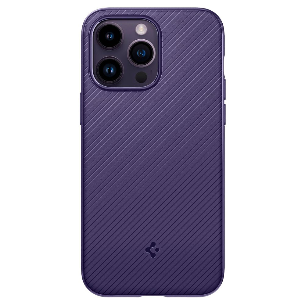 Spigen iPhone 14 Pro Max Mag Armor Σκληρή Θήκη Aramid Fiber με MagSafe - Deep Purple