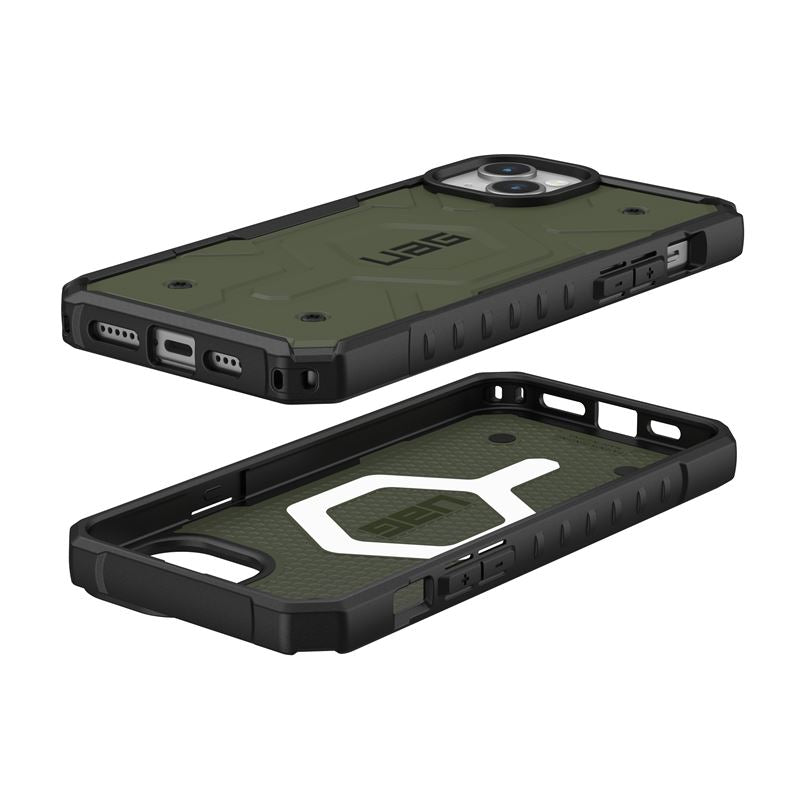 UAG iPhone 15 Plus Pathfinder MagSafe Series Σκληρή Θήκη με MagSafe - Olive Drab