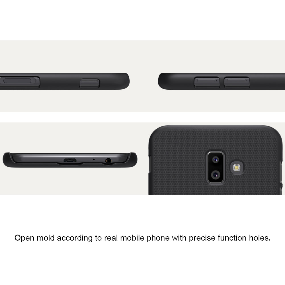 Nillkin Samsung Galaxy J6 Plus 2018 Super Frosted Shield Rugged Σκληρή Θήκη - Black