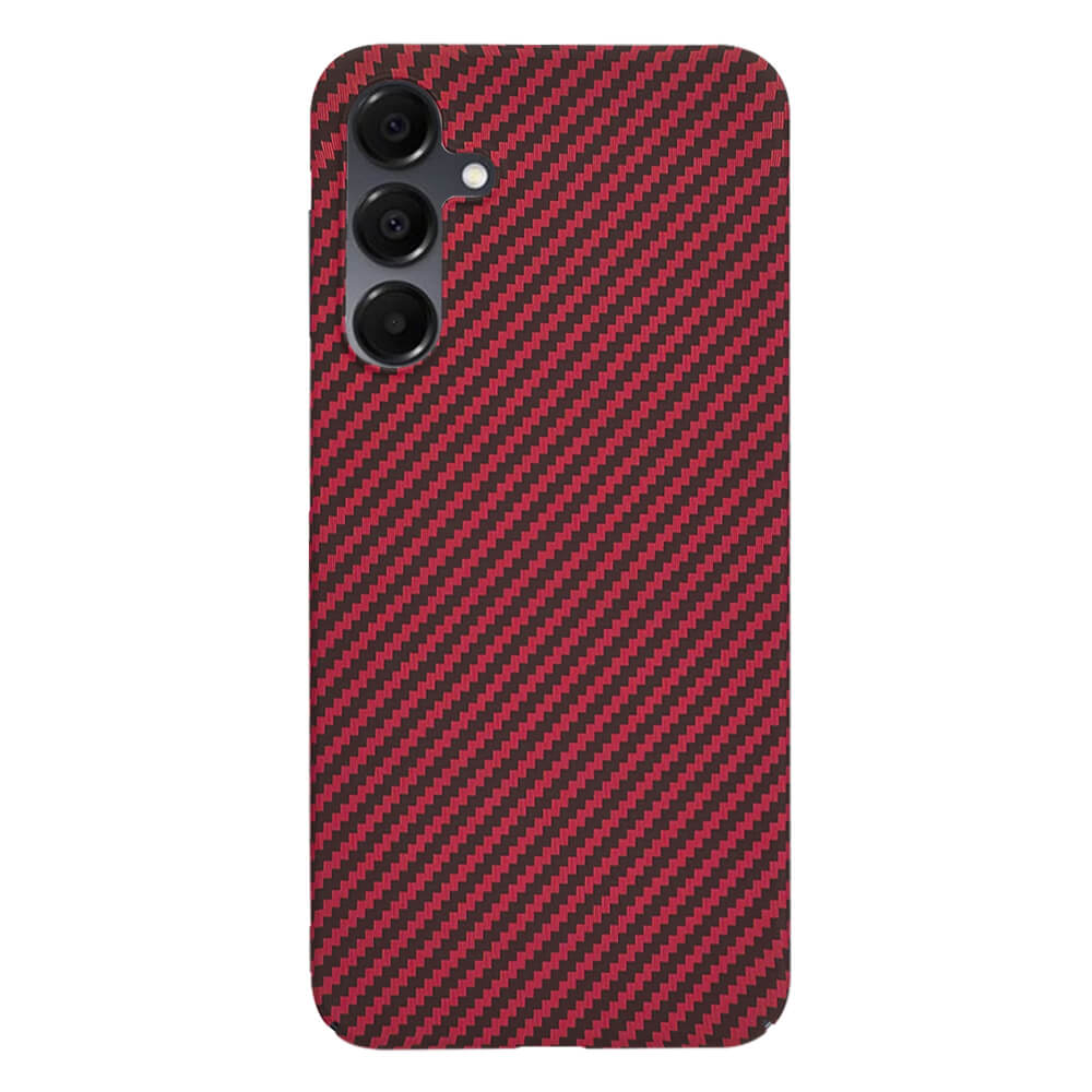 Techsuit Samsung Galaxy A16 4G / A16 5G Σκληρή Θήκη Carbonite FiberShell - Red