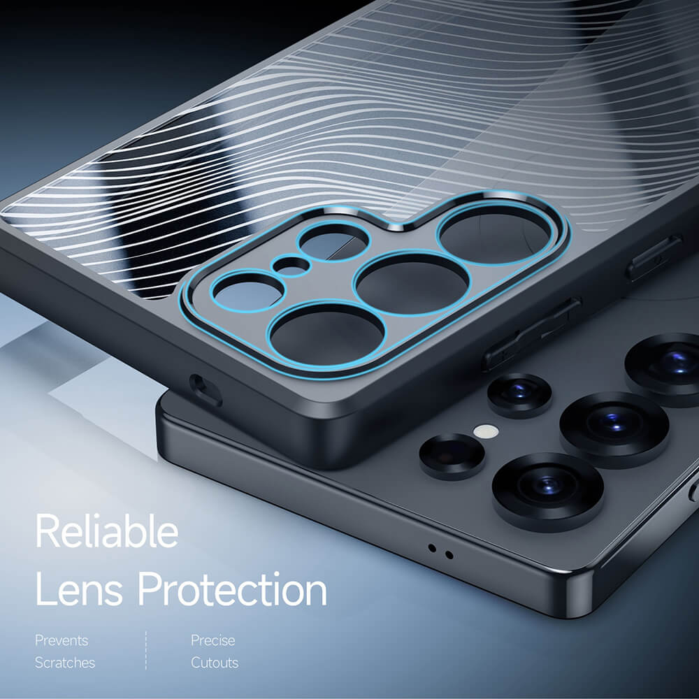 Dux Ducis Samsung Galaxy S25 Ultra - Aimo Series - Σκληρή Θήκη με Πλαίσιο Σιλικόνης - Black