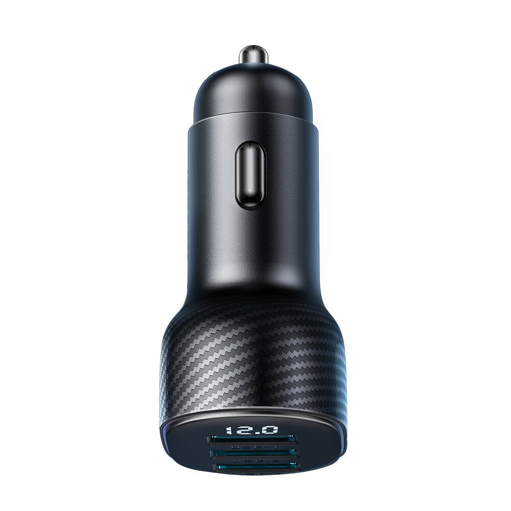 Joyroom Φορτιστής Αυτοκινήτου με 3 Θύρες USB 3.4A - Black - JR - CCD03