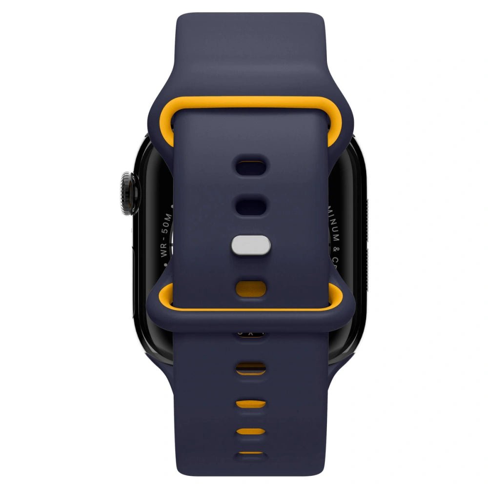 Spigen Λουράκι Apple Watch 8/9/10/11 - SE (1/2/3) - 40/41/42mm Nano Pop Σιλικόνης - Blueberry Navy